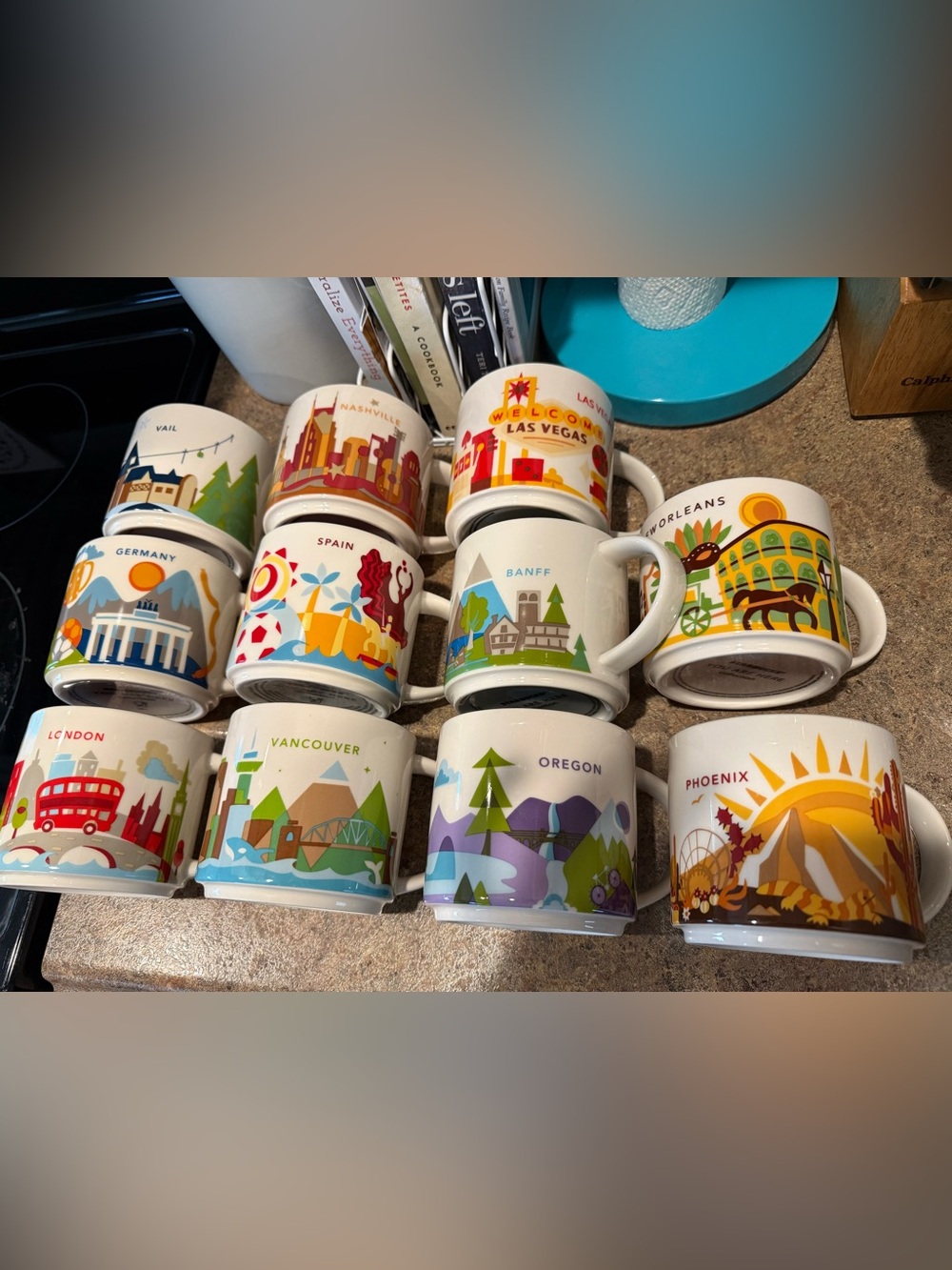 Starbucks You Are Here Collections Mugs